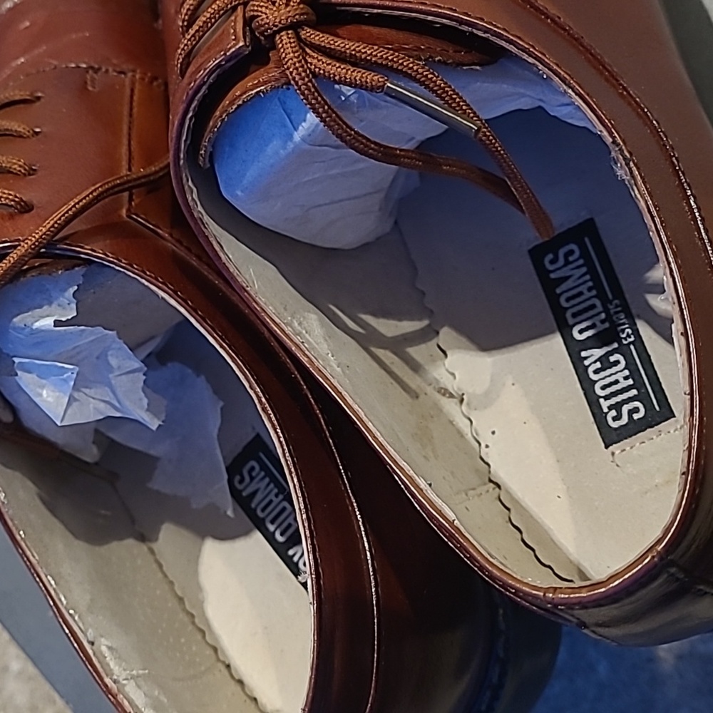 Nib Stacy Adams Raynor Cognac Loafers - image 4